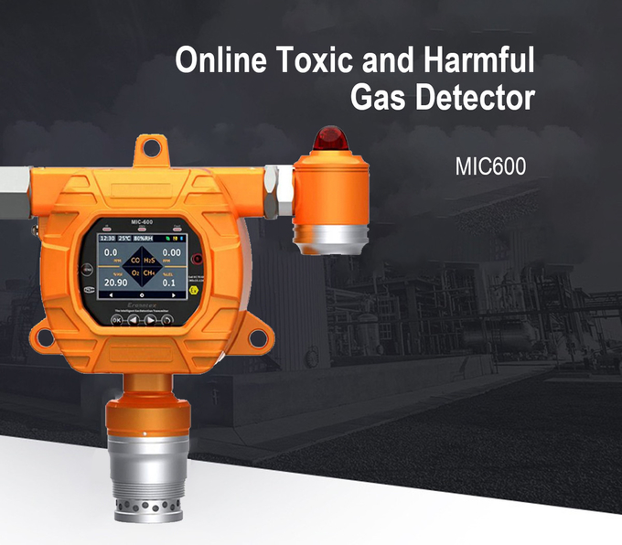 MIC600オンラインVOCはガス探知器の産業漏水検知Pidセンサー0を修理した